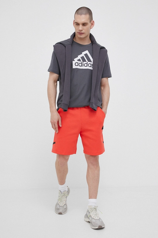 adidas bluza szary