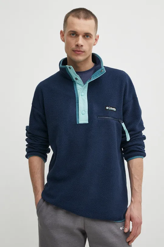mornarsko modra Športni pulover Columbia Moški