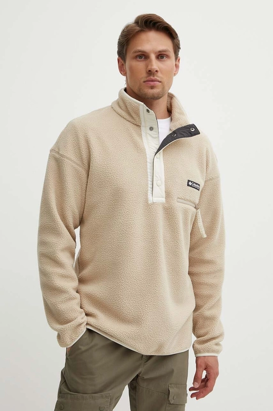 beige Columbia felpa da sport Helvetia Uomo