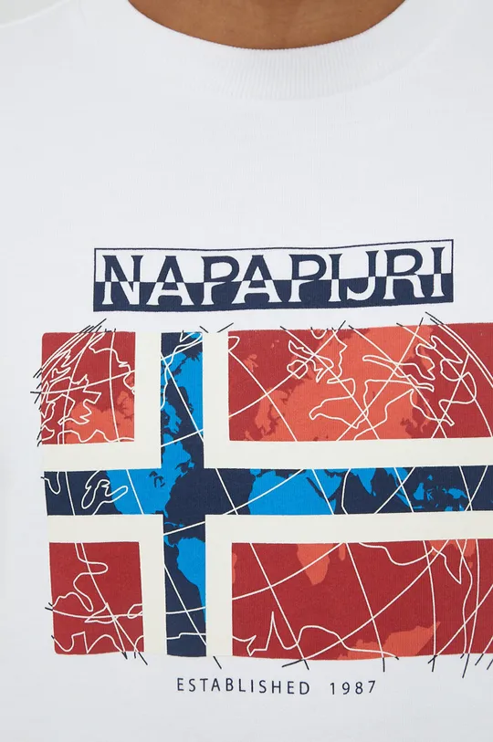 Βαμβακερή μπλούζα Napapijri Ανδρικά