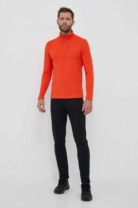 Αθλητική μπλούζα Jack Wolfskin Kolbenberg Hz πορτοκαλί