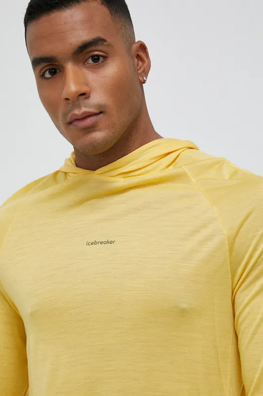 κίτρινο Αθλητική μπλούζα Icebreaker Cool-Lite Merino