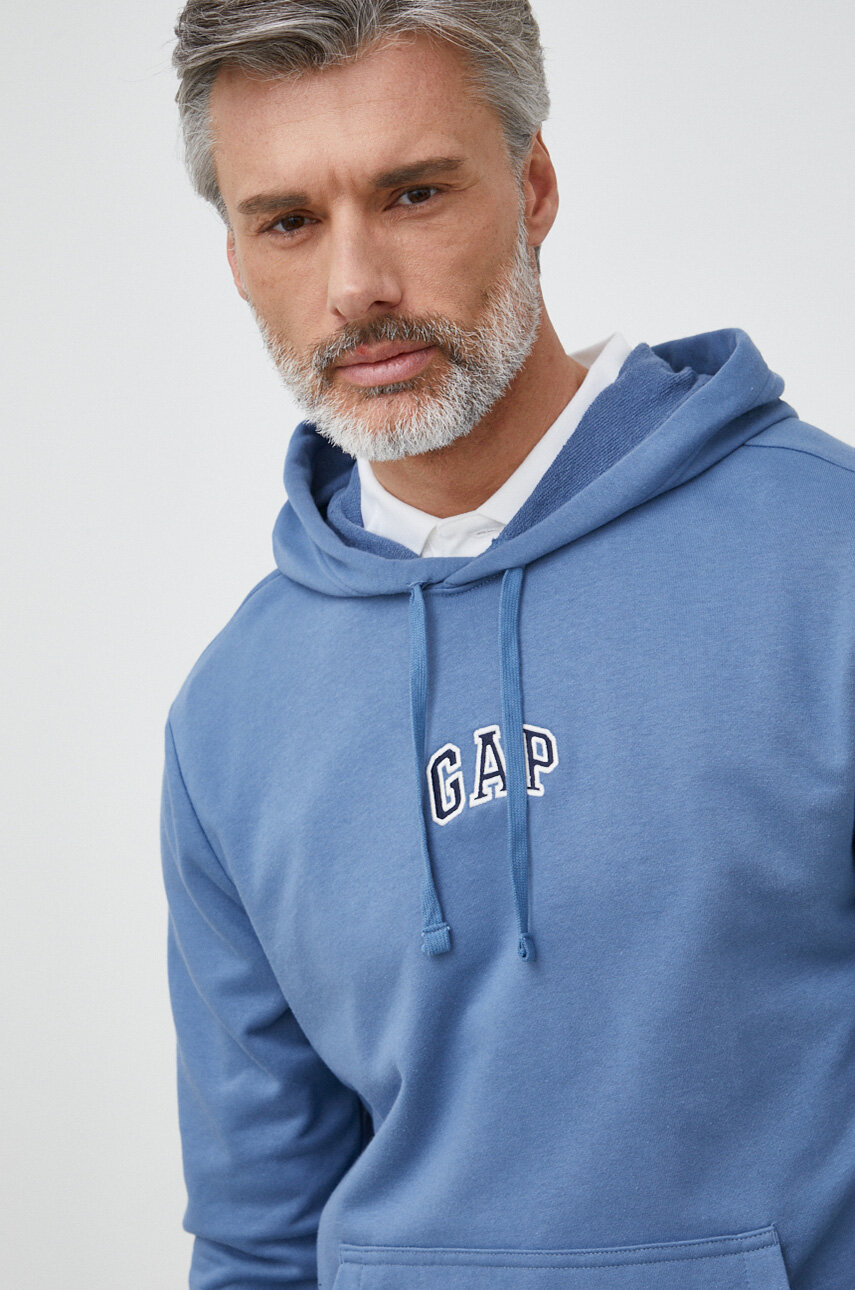 stalowy niebieski GAP bluza