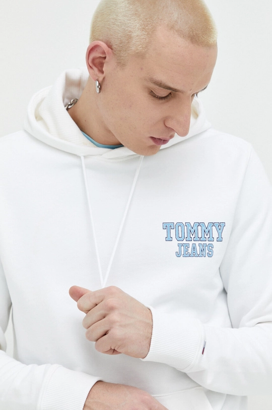 bež Pamučna dukserica Tommy Jeans