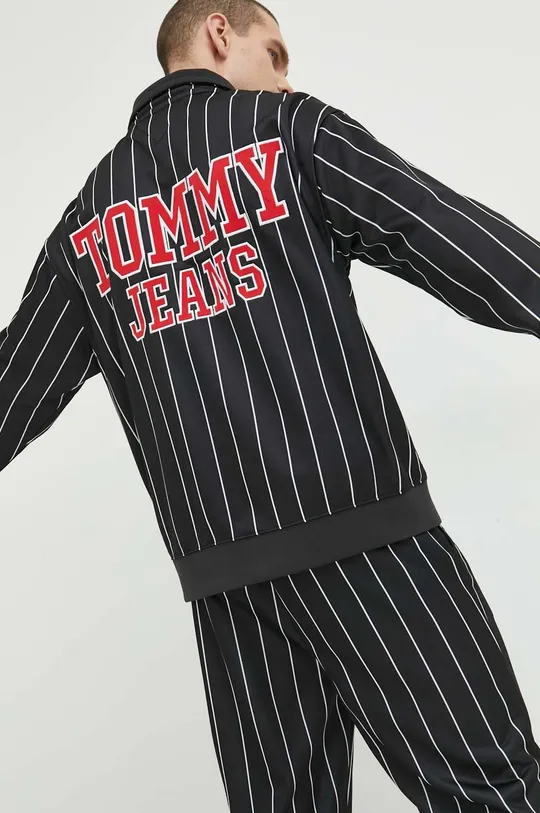 μαύρο Μπλούζα Tommy Jeans Ανδρικά