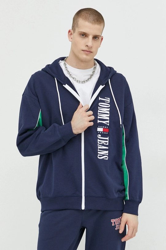 blu navy Tommy Jeans felpa Uomo