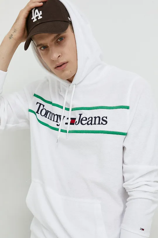 bianco Tommy Jeans felpa