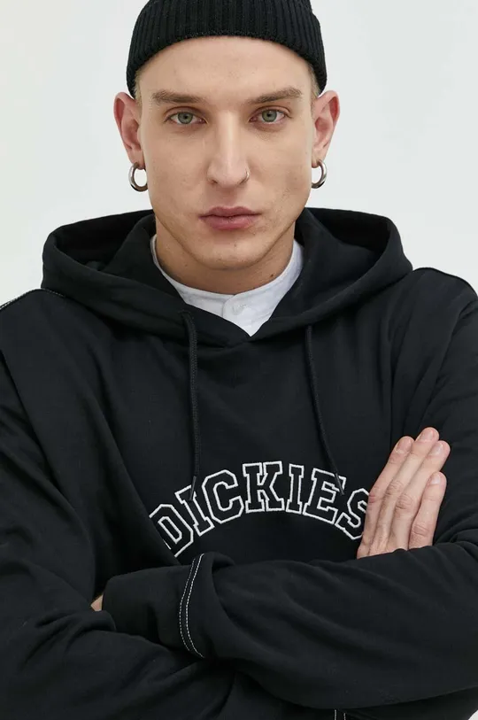 črna Bombažen pulover Dickies