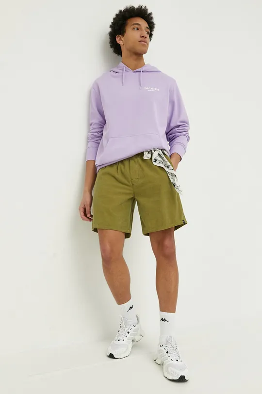 Dickies bluza bawełniana fioletowy