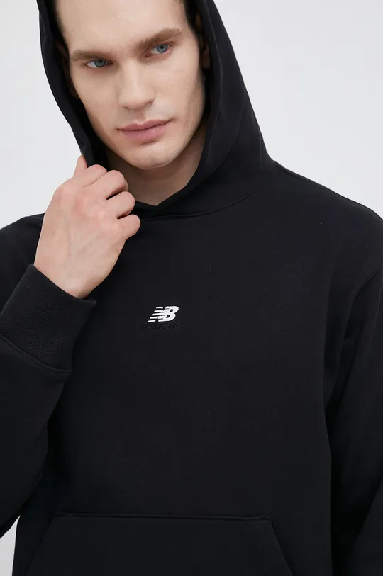 black New Balance cotton sweatshirt Men’s