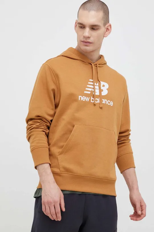 brown New Balance sweatshirt