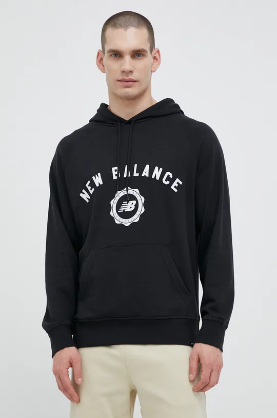 New Balance bluza czarny