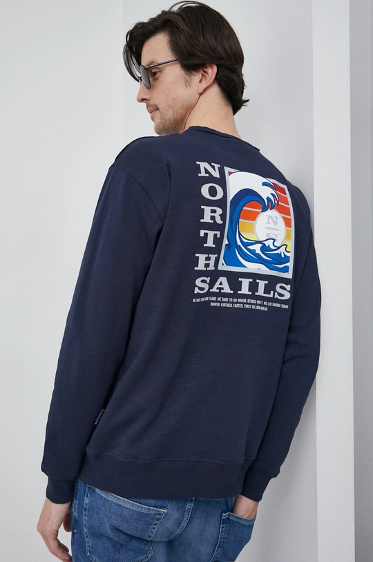 North Sails bluza bawełniana 100 % Bawełna