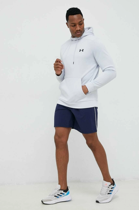 Tepláková mikina Under Armour sivá