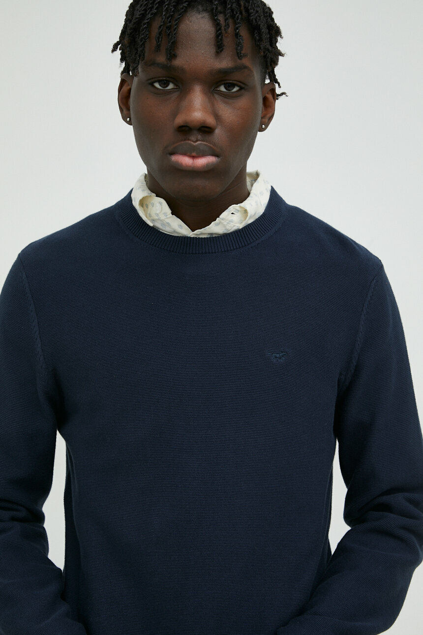 Maglione Uomo Mustang Style Emil C Crew - Maglione A Girocollo Classico