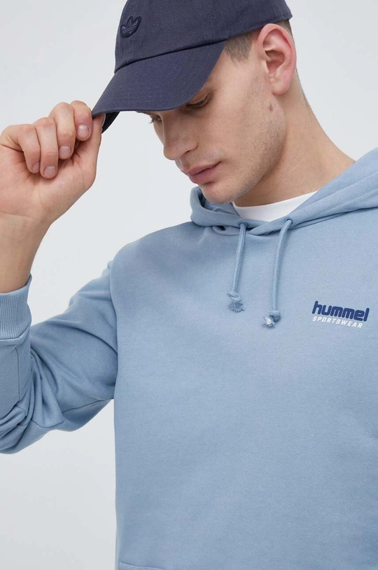 голубой Хлопковая кофта Hummel