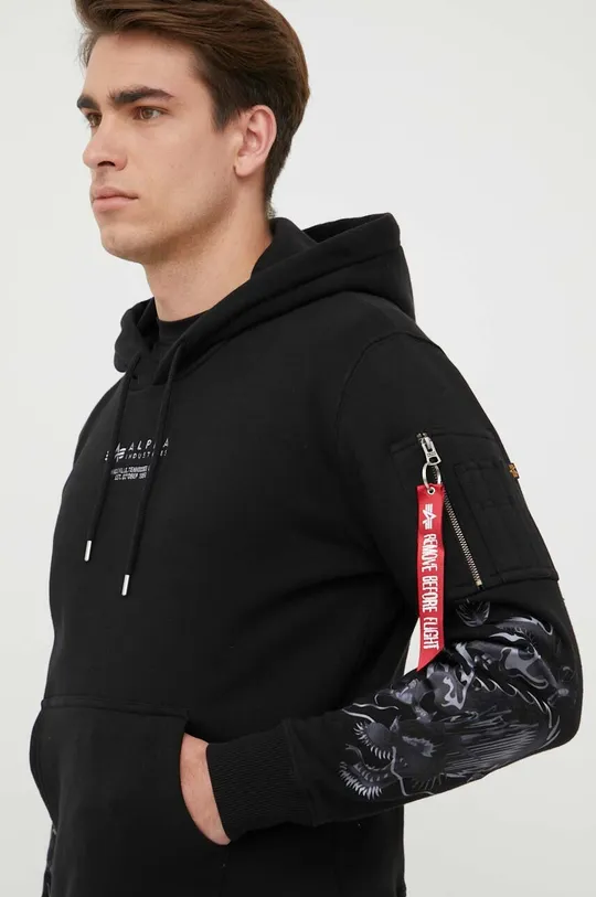 чорний Кофта Alpha Industries