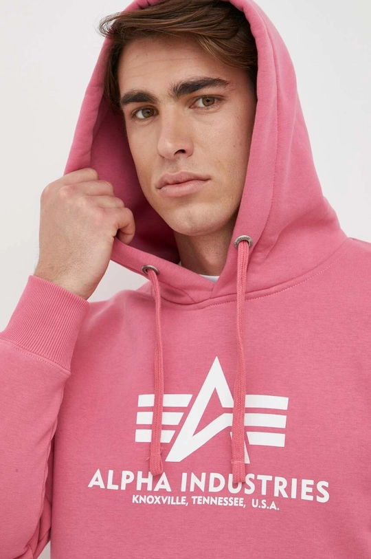 розовый Кофта Alpha Industries