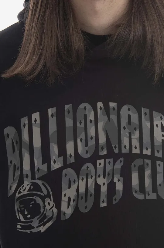 negru Billionaire Boys Club hanorac de bumbac