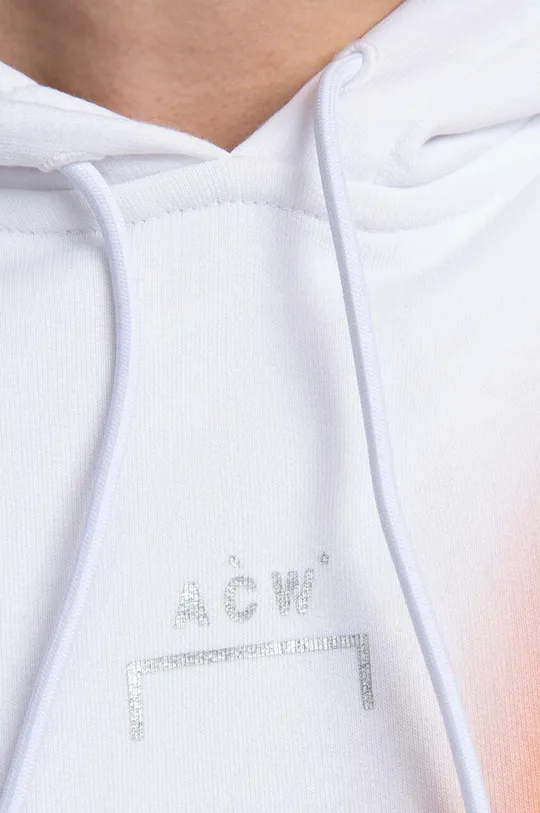 white A-COLD-WALL* cotton sweatshirt Hypergraphic