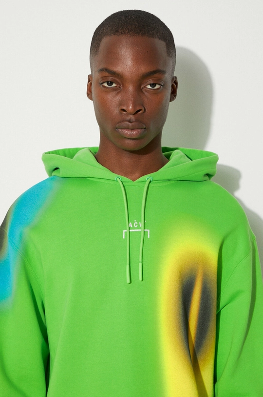 A-COLD-WALL* cotton sweatshirt Hypergraphic green ACWMW089