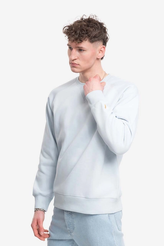 albastru Carhartt WIP bluză Chase Sweat De bărbați