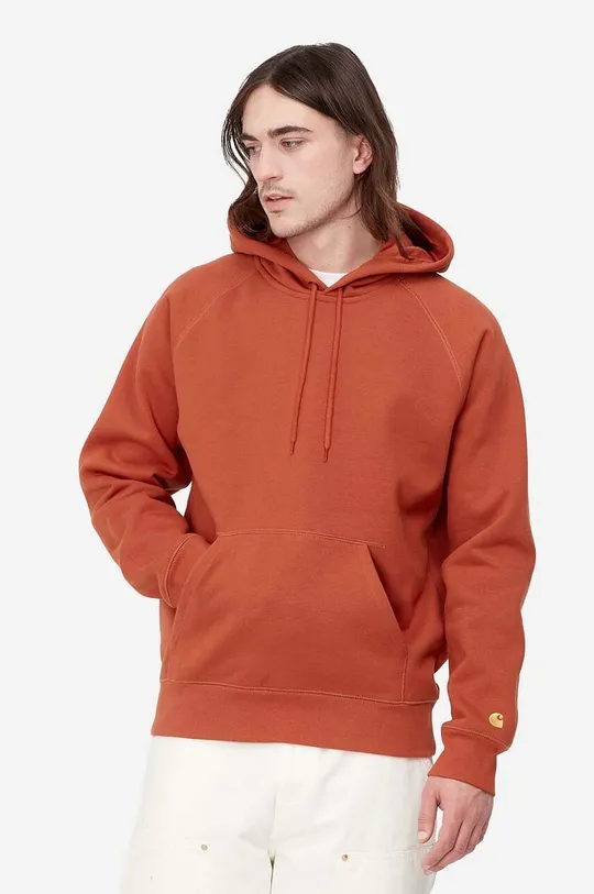 orange Carhartt WIP sweatshirt Chase Men’s