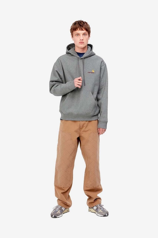 Carhartt WIP sweatshirt American Script gray