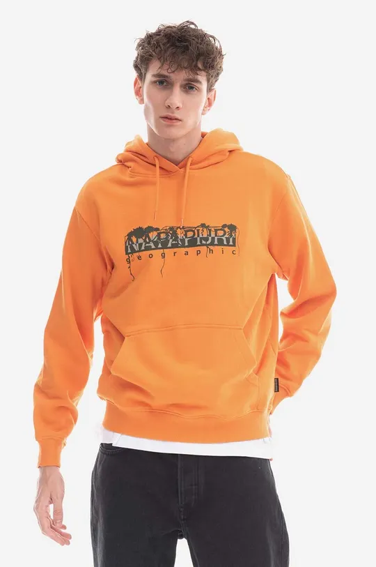 orange Napapijri cotton sweatshirt Men’s