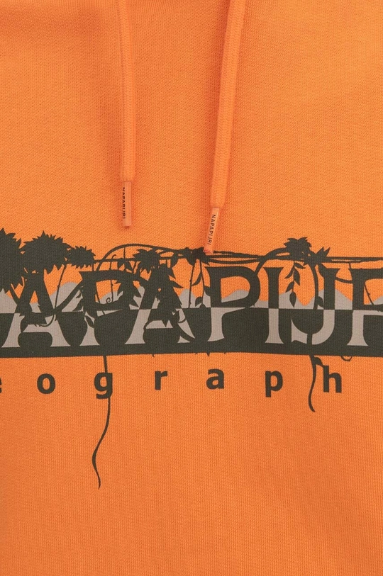 orange Napapijri cotton sweatshirt