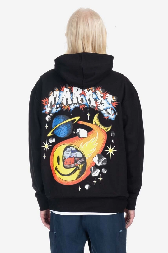 Market bluza bawełniana x Smiley Conflicted Hoodie 100 % Bawełna