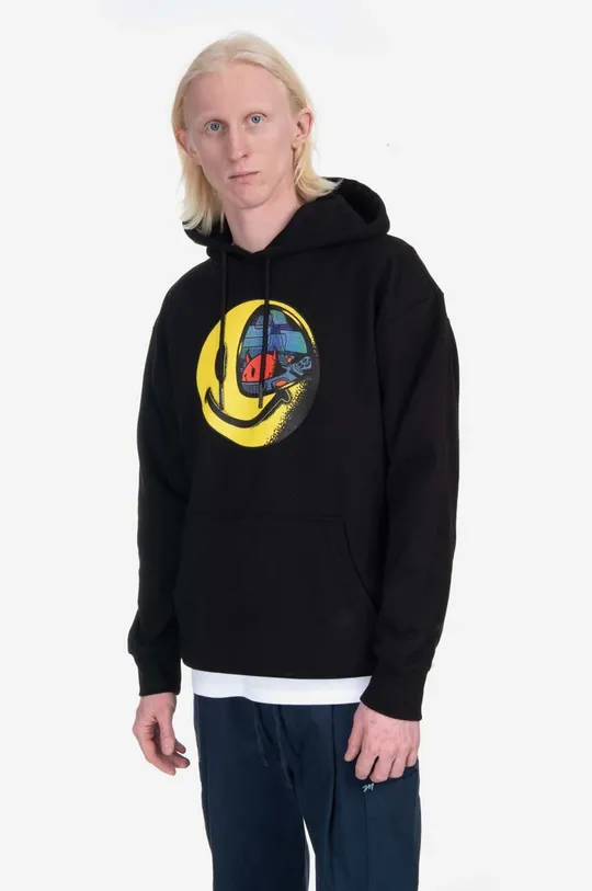 Бавовняна кофта Market x Smiley Conflicted Hoodie