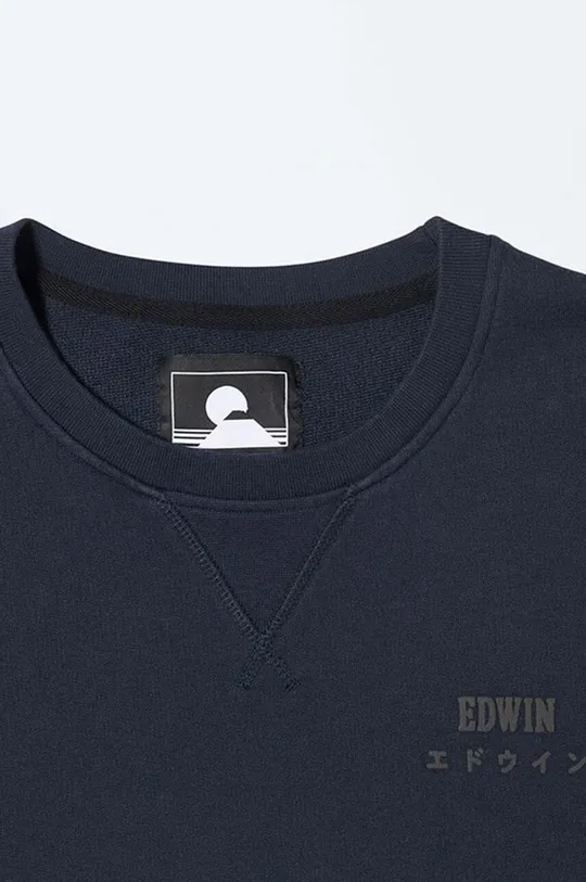 Βαμβακερή μπλούζα Edwin Base Crew Ανδρικά