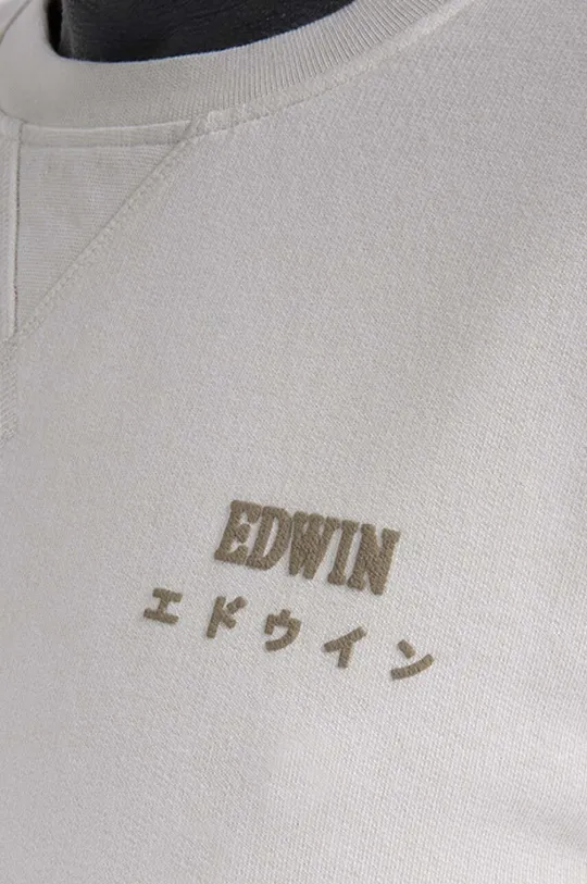 white Edwin cotton sweatshirt Base Crew