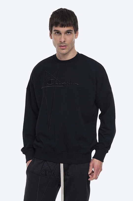 Bavlněná mikina Rick Owens x Champion Pánský