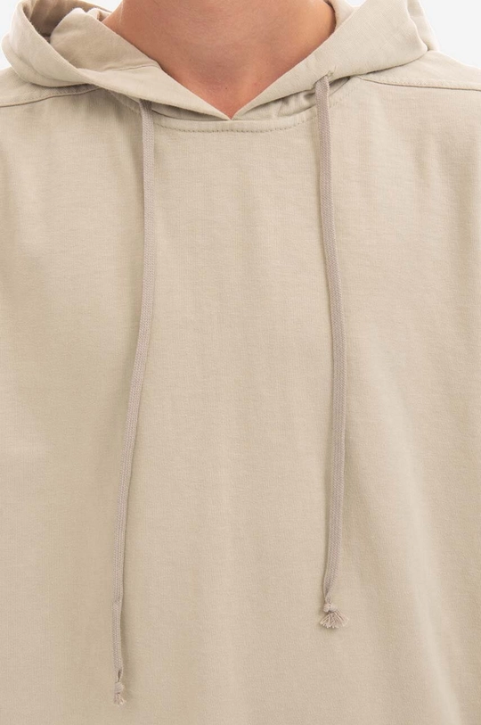 bež Pamučna dukserica Rick Owens Pullover Hoodie