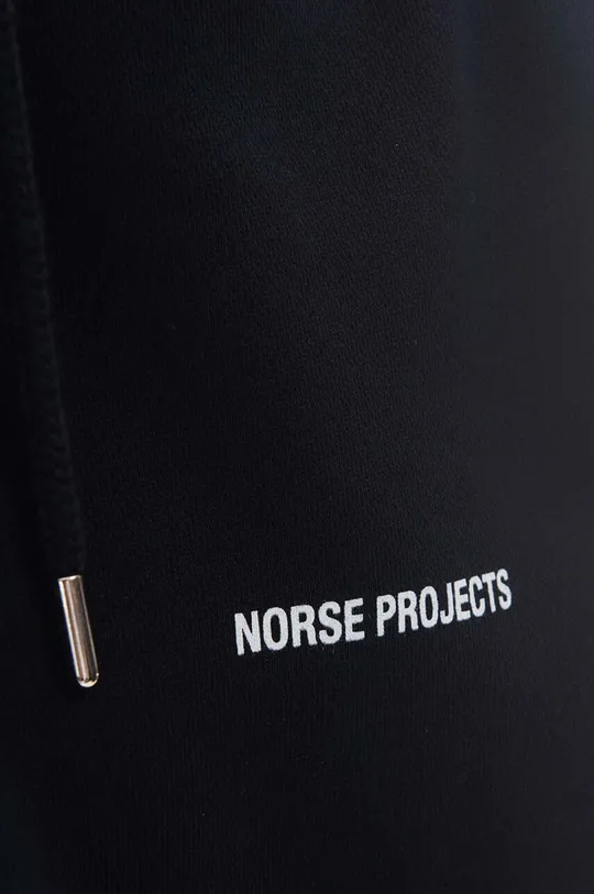Norse Projects cotton sweatshirt Arne men's navy blue color | buy on PRM
