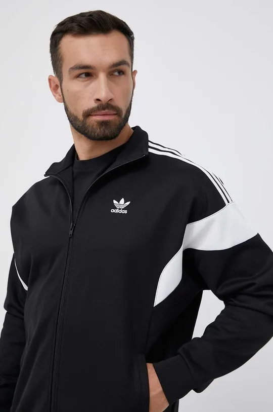 černá Mikina adidas Originals Pánský