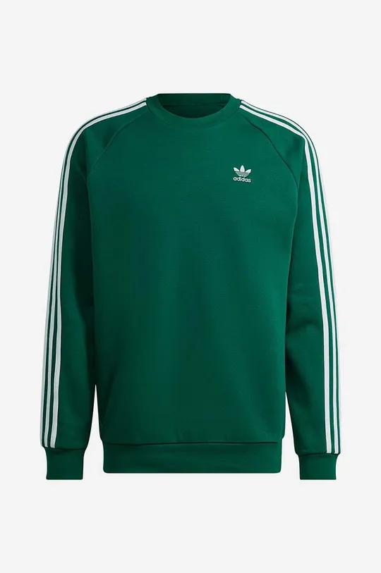 зелений Кофта adidas Originals Adicolor Classics 3-Stripes Crew Sweatshirt