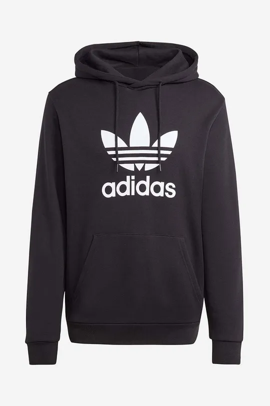 μαύρο Βαμβακερή μπλούζα adidas Originals