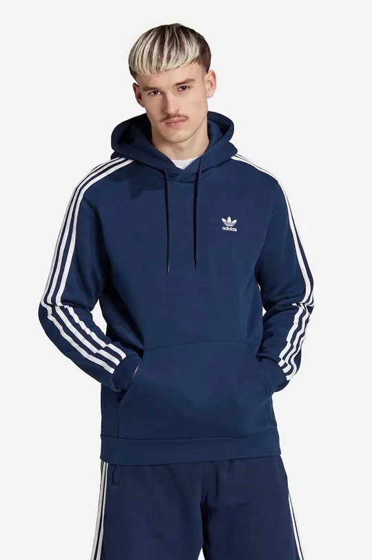 granatowy adidas Originals bluza 3-Stripes Hoody Męski