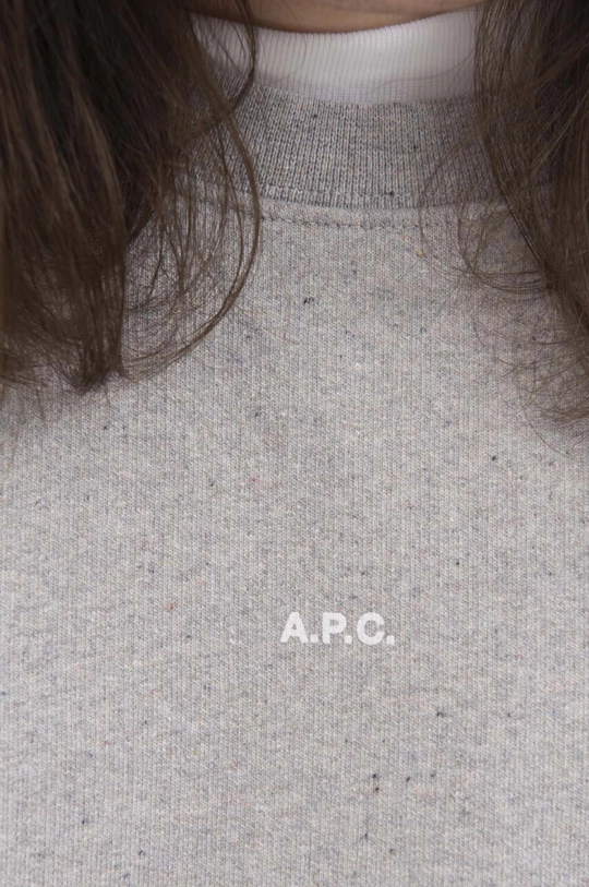 A.P.C. bluza bawełniana Sweat Steve Męski