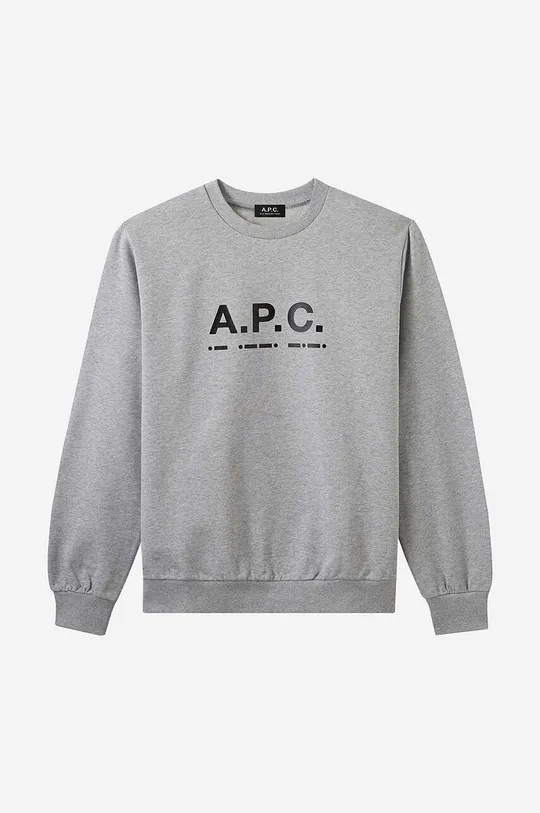 gray A.P.C. cotton sweatshirt Franco