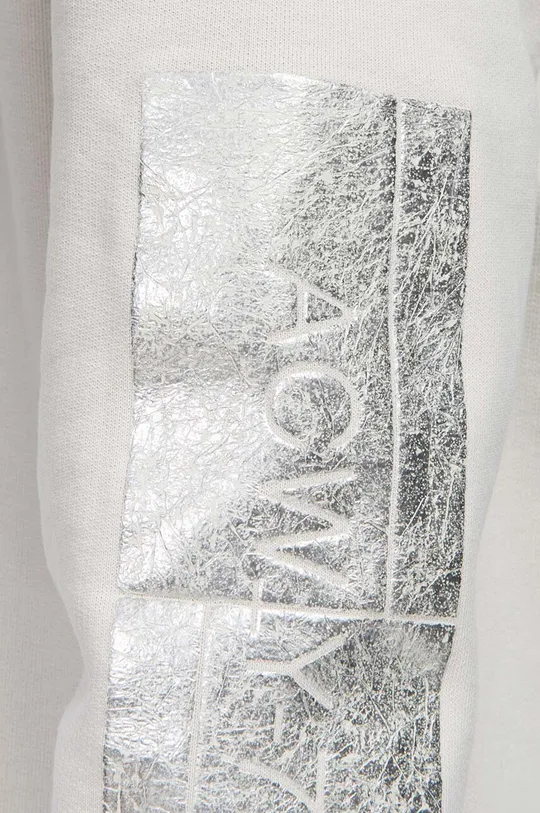 A-COLD-WALL* pamut melegítőfelső Foil Grid Hoodie