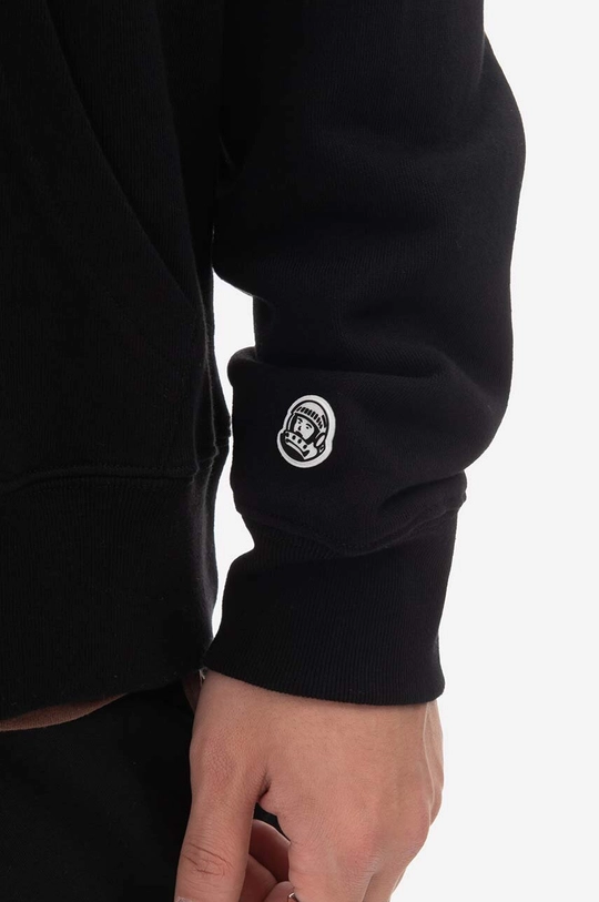 Bavlněná mikina Billionaire Boys Club Cursive Logo Popover Hood B23122 BLACK  100 % Bavlna