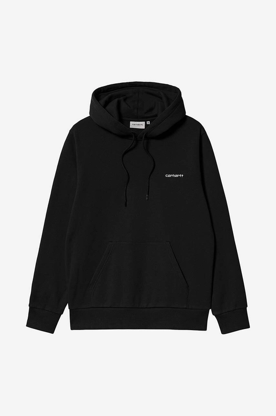 black Carhartt WIP sweatshirt Hooded Script Men’s