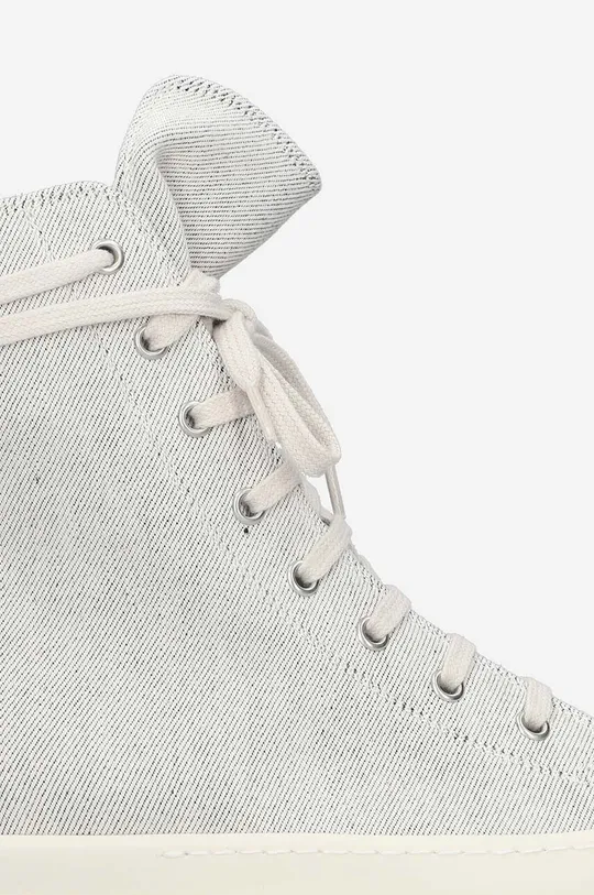 Високи кецове Rick Owens Denim Shoes Sneaks Горна част: текстил Вътрешна част: текстил, естествена кожа Подметка: синтетика