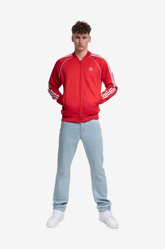 adidas Originals bluză SST TT rosu