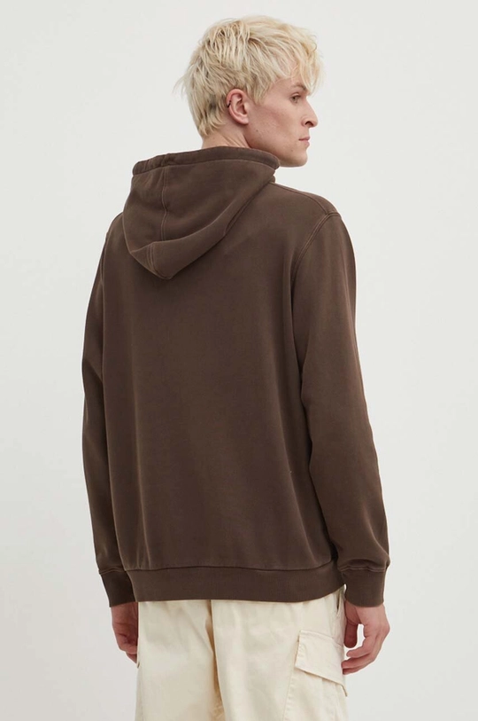 Gramicci pamut melegítőfelső One Point Hooded Sweatshirt 100% Természetes pamut