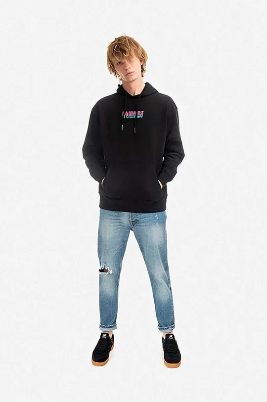 Market cotton sweatshirt black